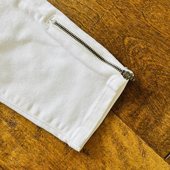 Jacob Mid-Rise Cropped Jeans with Zipper Opening at the Ankles, Size 27 - Picture 8 of 11